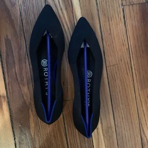 Rothy’s black The Point shoes
